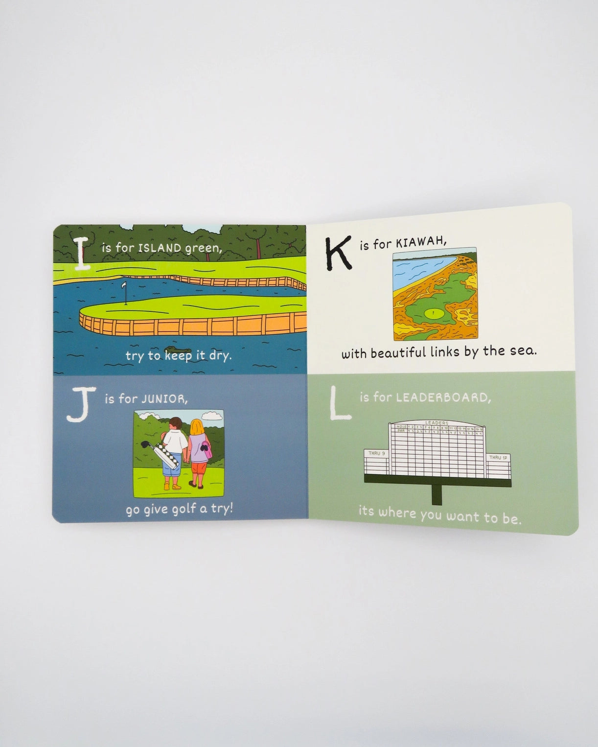 The ABCs of Golf Book - Doodlebug's Children's Boutique