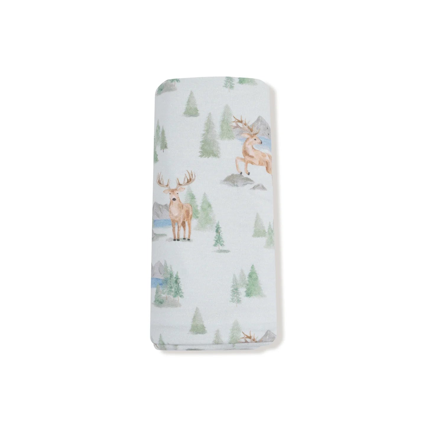 Buck Deer Swaddle Blanket - Doodlebug's Children's Boutique