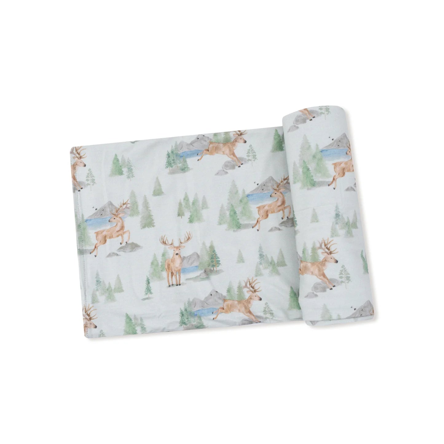 Buck Deer Swaddle Blanket - Doodlebug's Children's Boutique