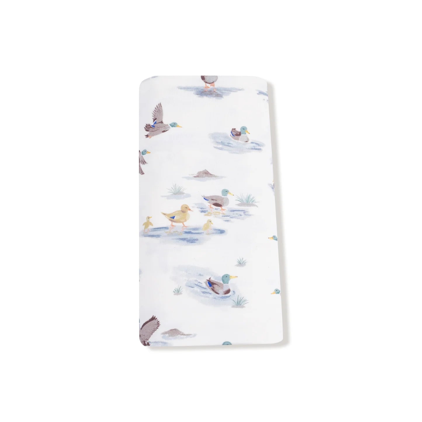 Migrating Mallards Swaddle Blanket - Doodlebug's Children's Boutique