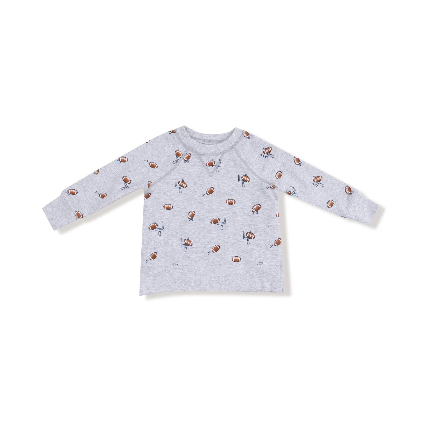 Football Field Goal Raglan Sweatshirt and Jogger Set - Doodlebug's Children's Boutique