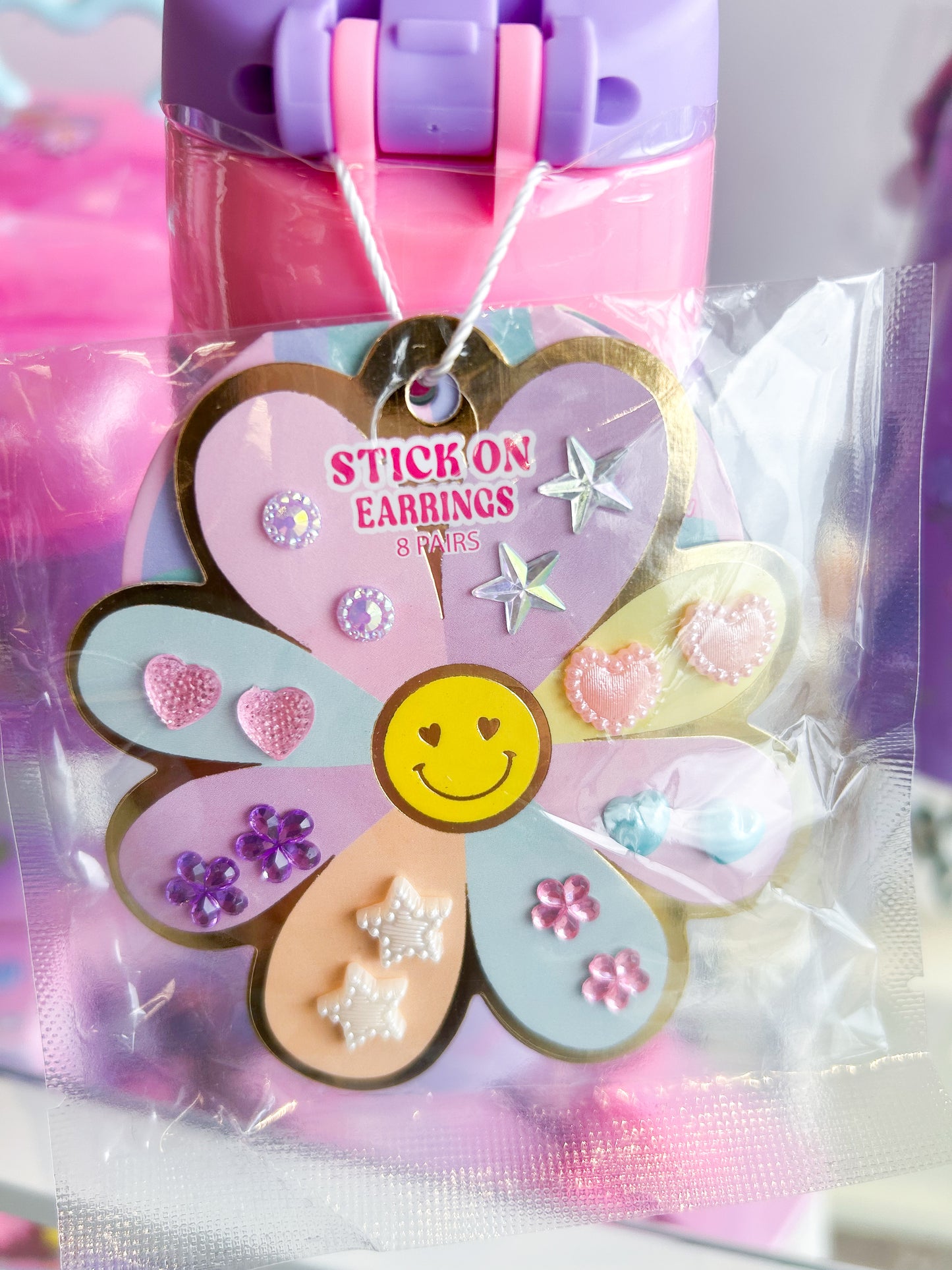 Tie Dye Butterfly Pop Open Stainless Steel Water Bottle - Doodlebug's Children's Boutique