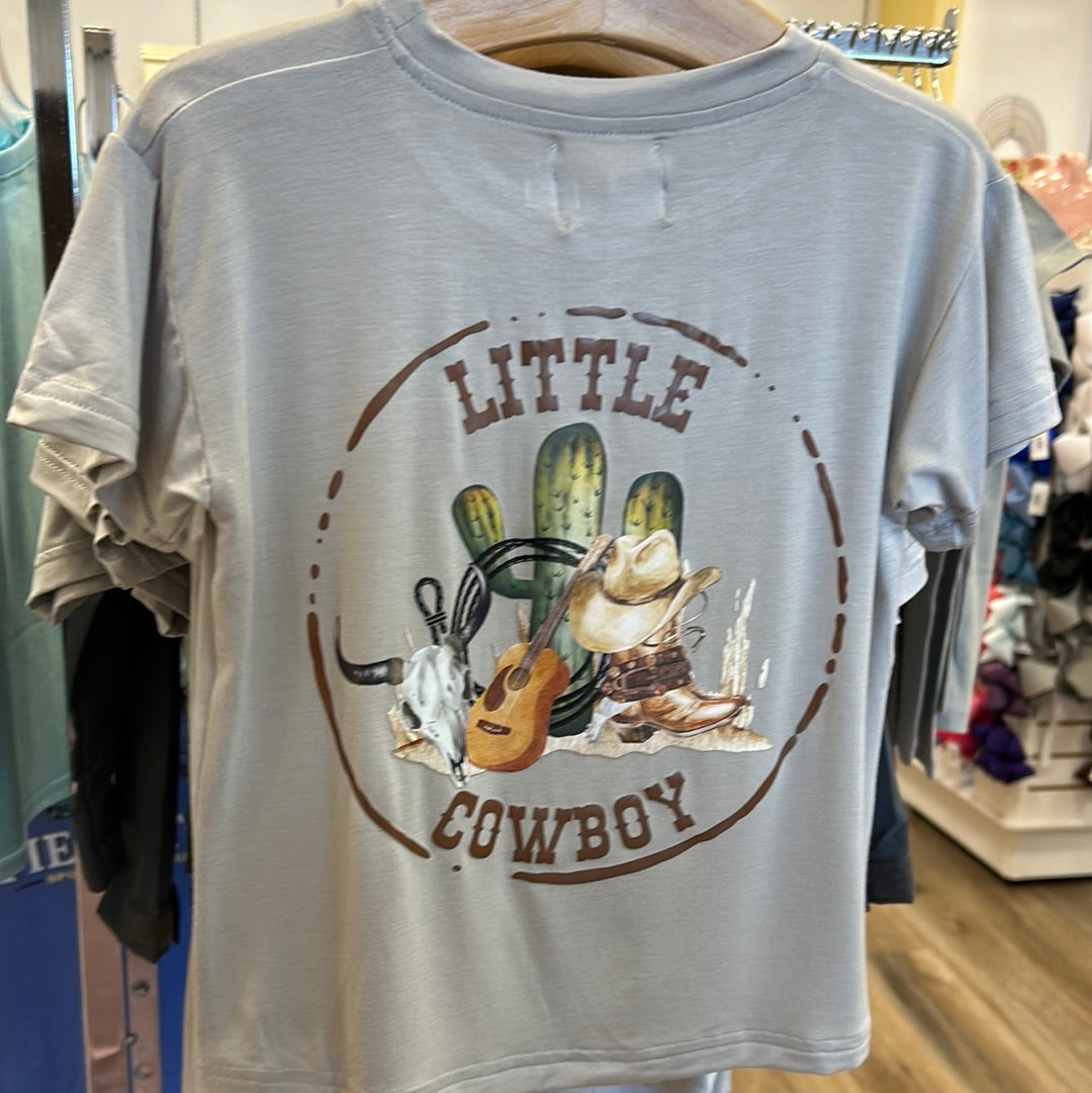 Little Cowboy Modal Tee  - Doodlebug's Children's Boutique