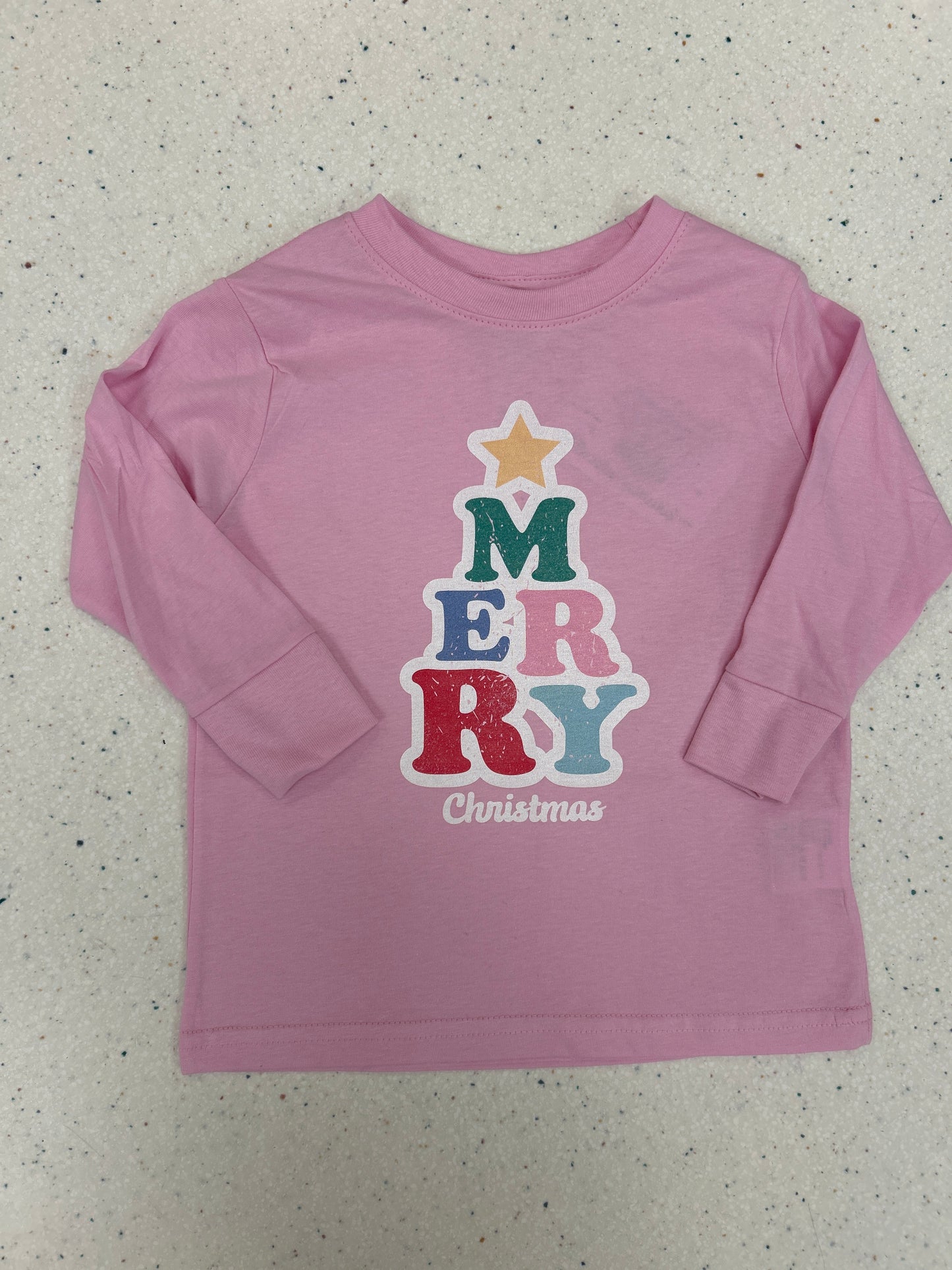 Merry Long Sleeve Shirt  - Doodlebug's Children's Boutique