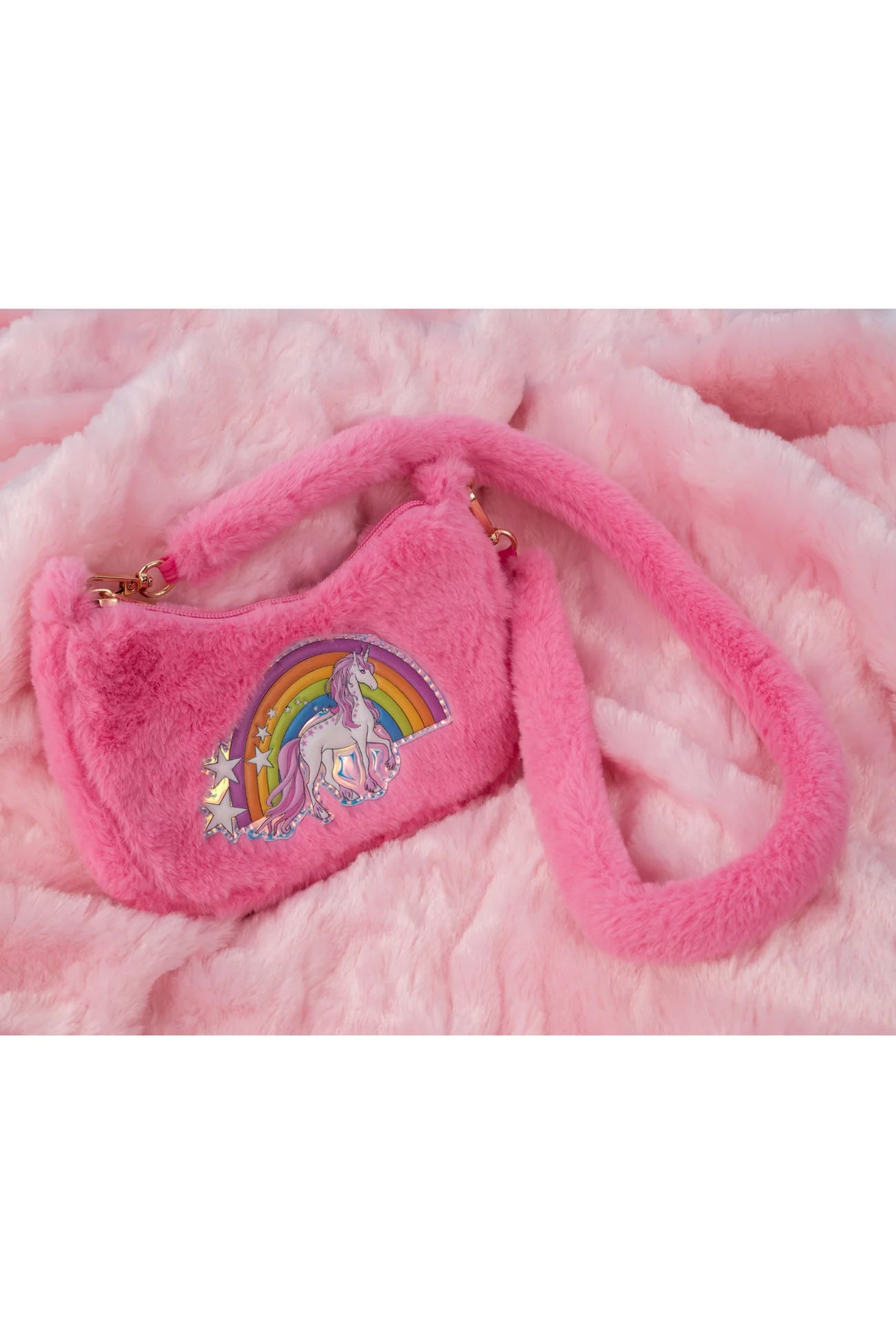 Pink Rainbow Cuddle Crossbody Purse - Doodlebug's Children's Boutique