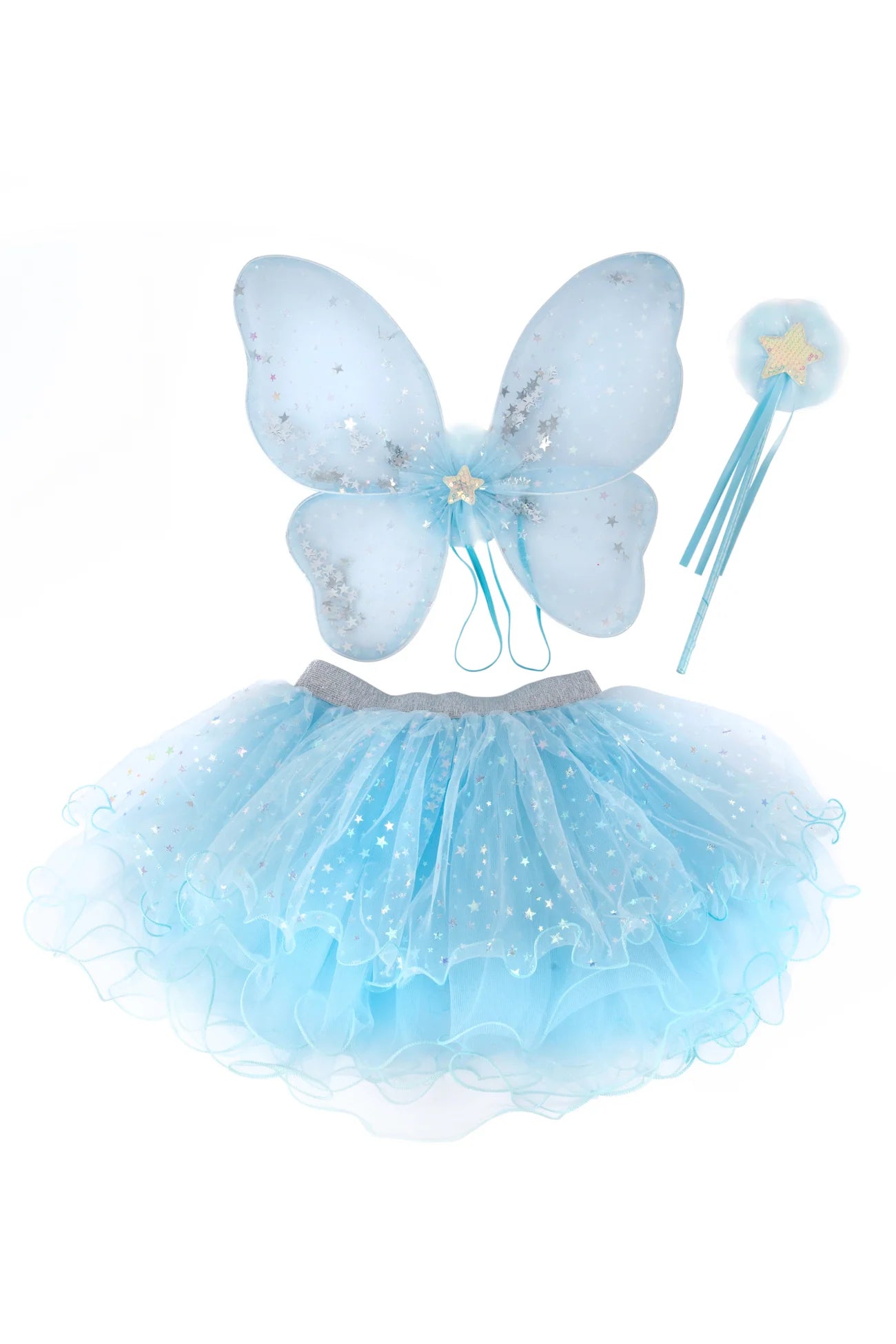 Celestrial Fairy Flutter Skirt with Wings & Wand - Doodlebug's Children's Boutique