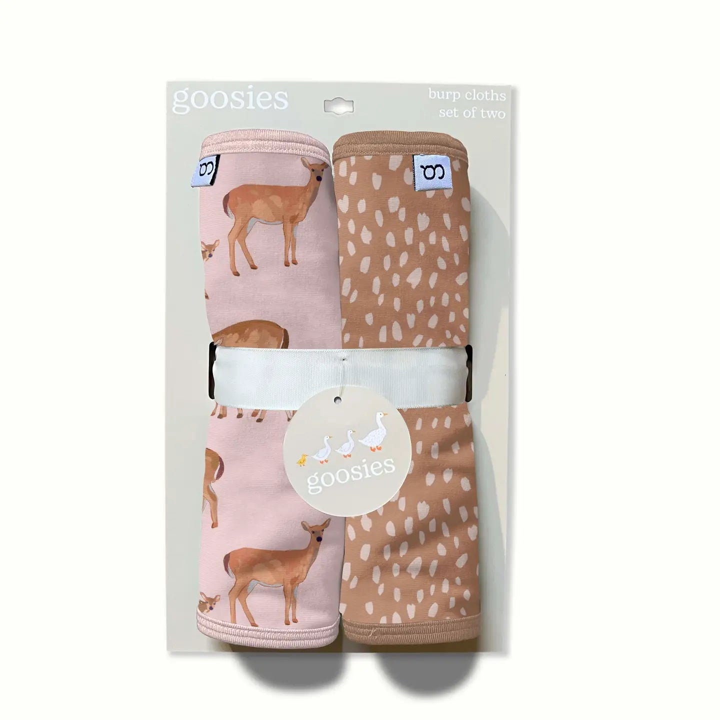 Does & Fawns Burp Cloth Set - Doodlebug's Children's Boutique