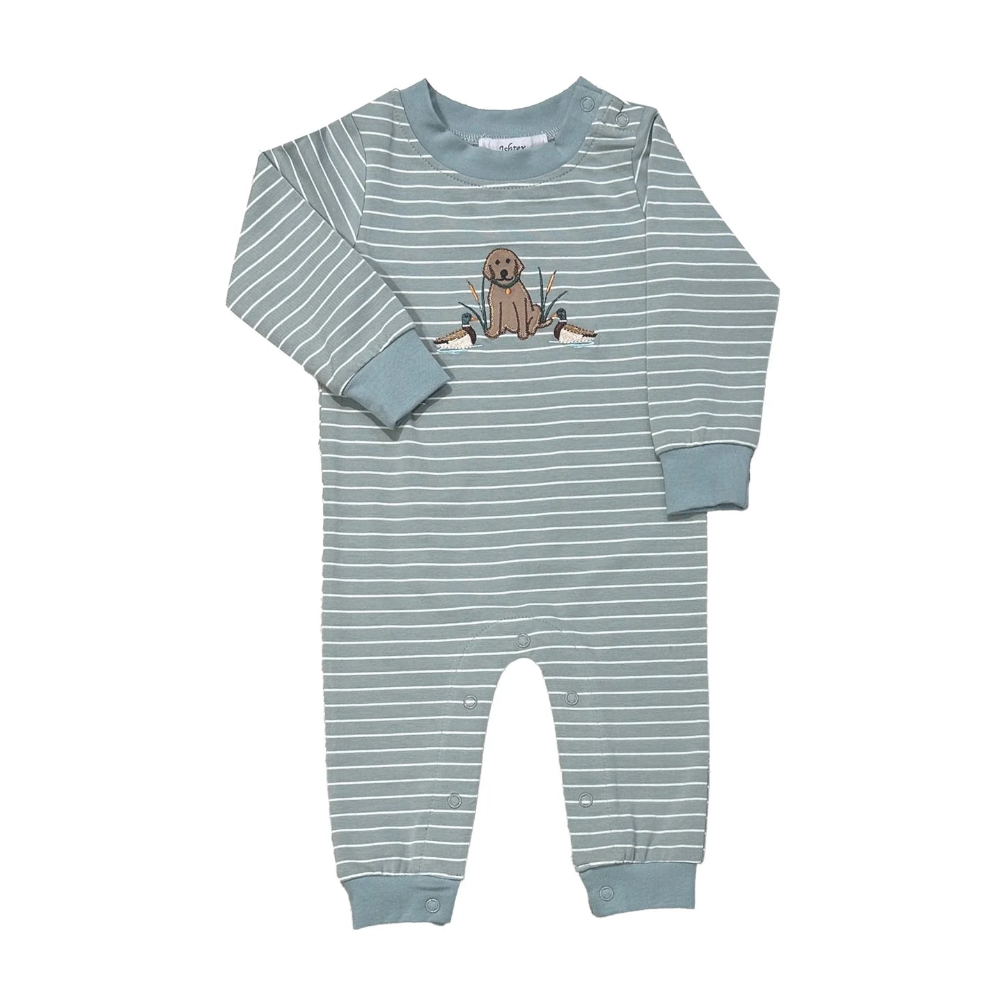 Mallard Romper  - Doodlebug's Children's Boutique