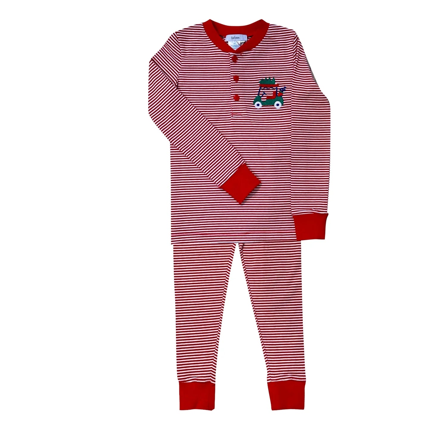 Golfing Holiday Pajama Set  - Doodlebug's Children's Boutique