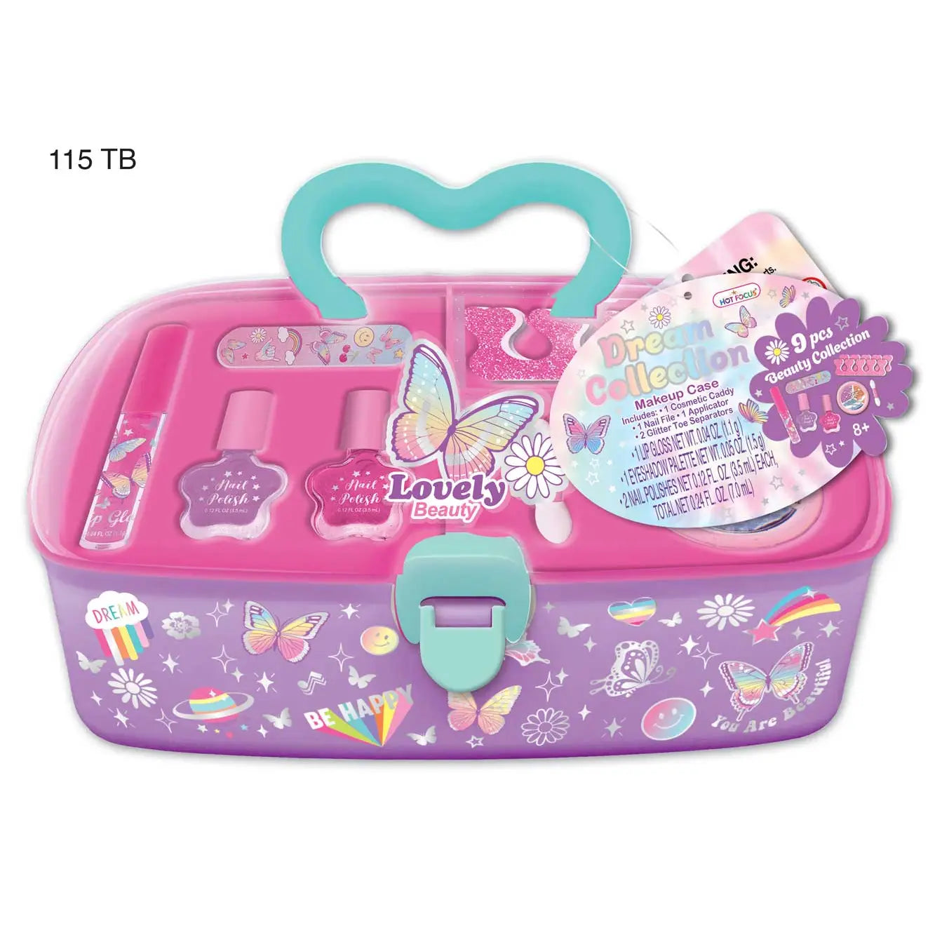 Butterfly Dream Collection Makeup Case - Doodlebug's Children's Boutique