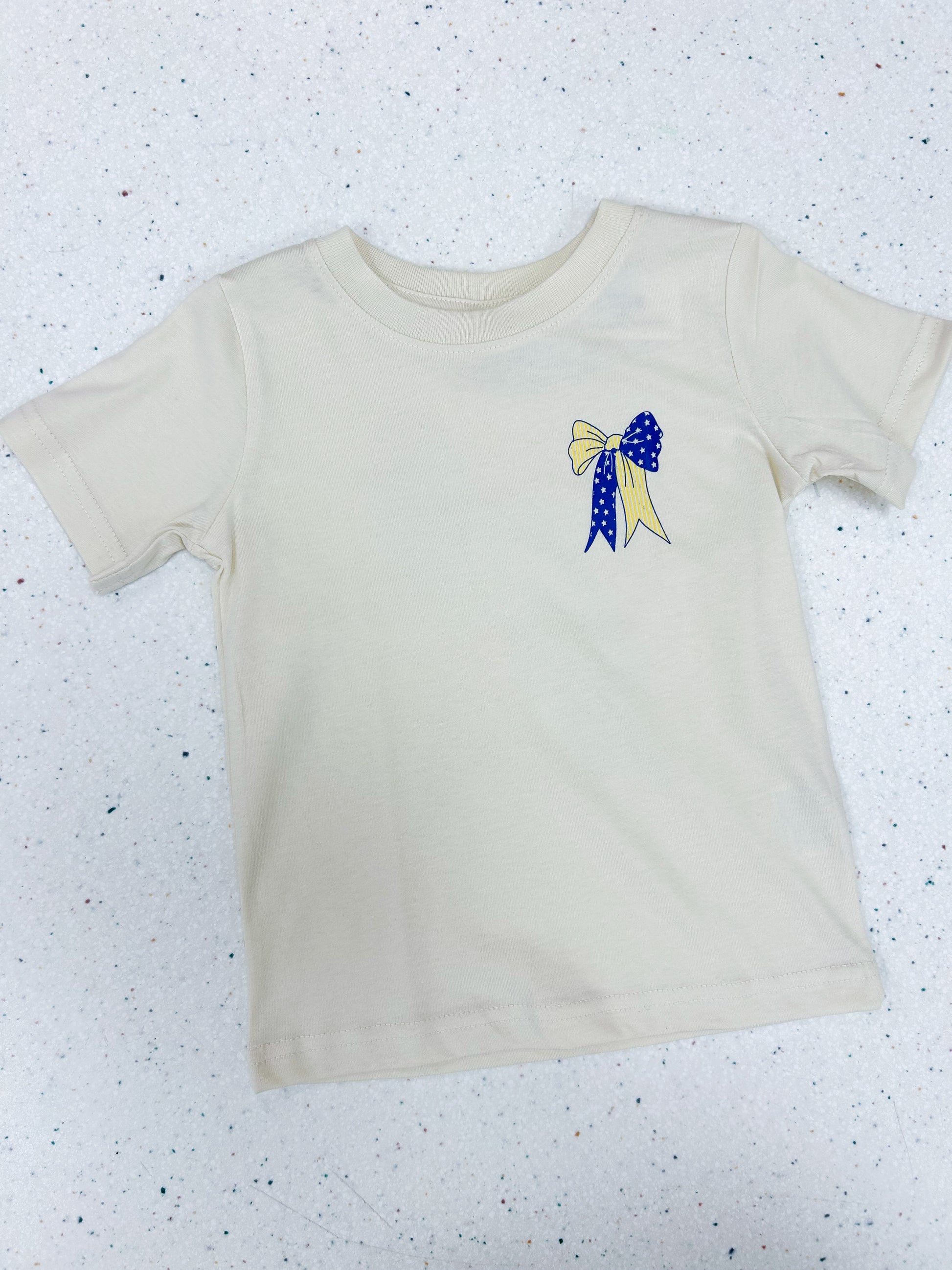 Lakeside Rams Bow Tee - Doodlebug's Children's Boutique