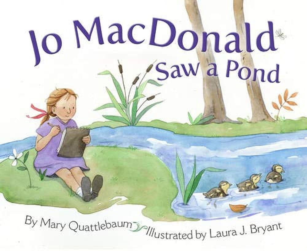 Jo MacDonald Saw a Pond Book  - Doodlebug's Children's Boutique