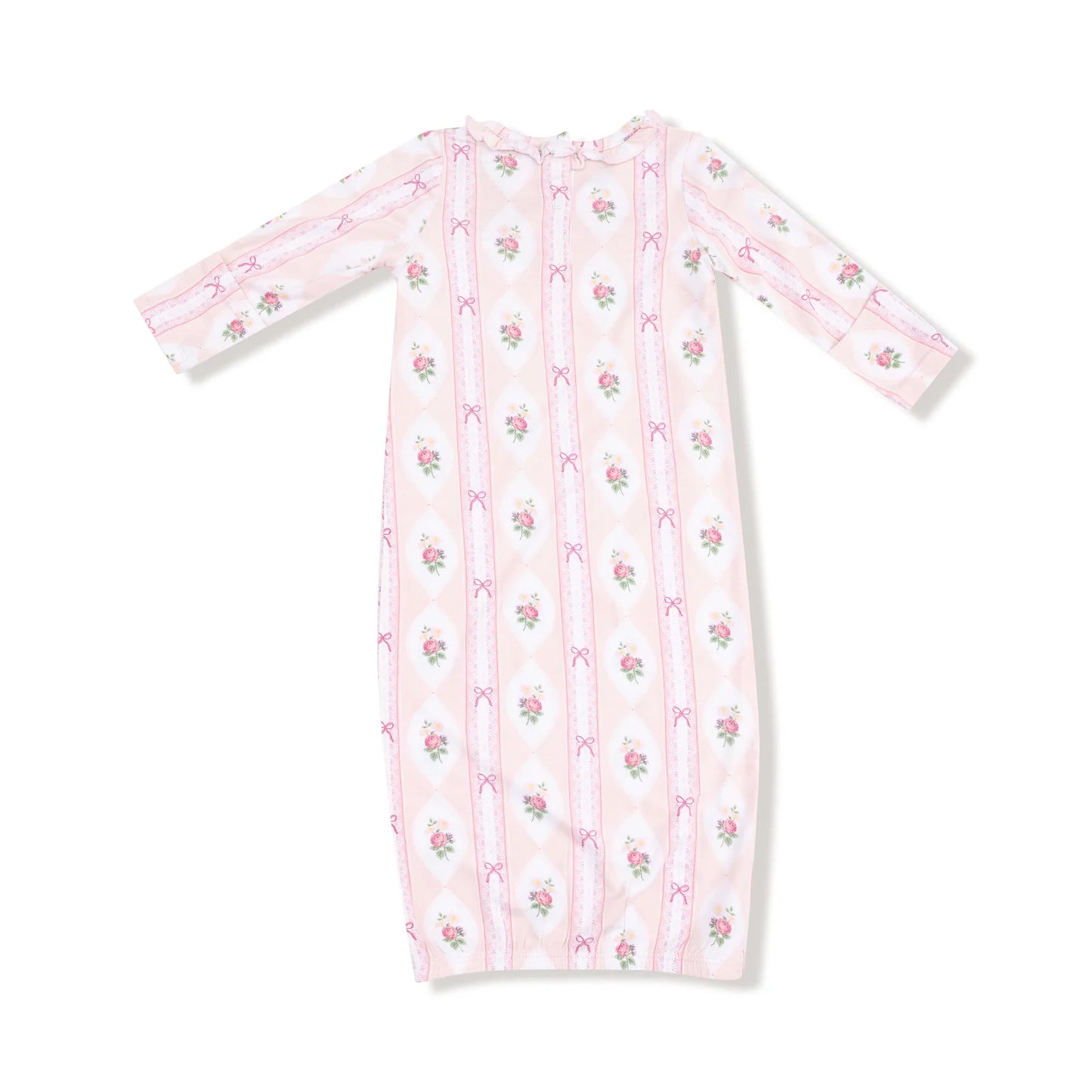Ogee Lace Floral Kimono Gown - Doodlebug's Children's Boutique