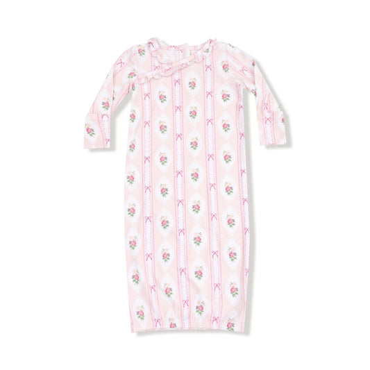 Ogee Lace Floral Kimono Gown - Doodlebug's Children's Boutique