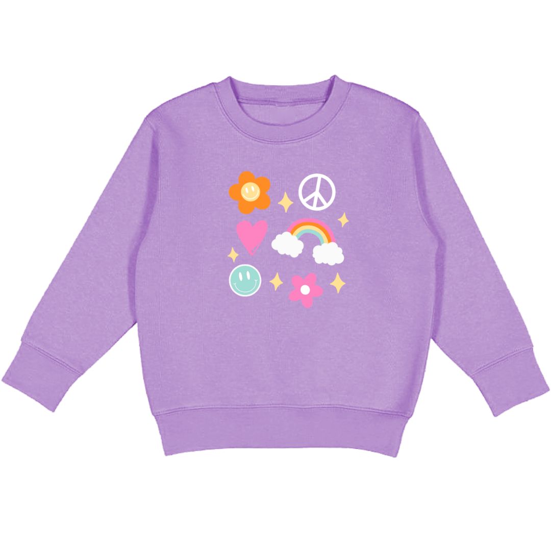 Happy Doodle Sweatshirt  - Doodlebug's Children's Boutique