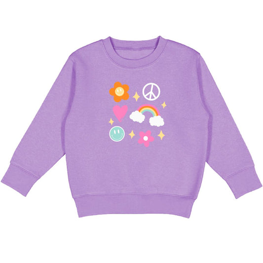 Happy Doodle Sweatshirt  - Doodlebug's Children's Boutique