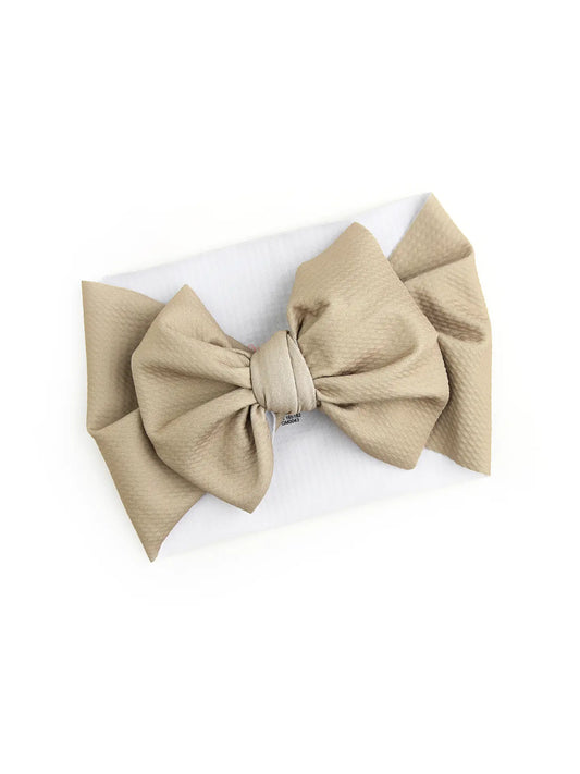 Khaki Headwrap  - Doodlebug's Children's Boutique