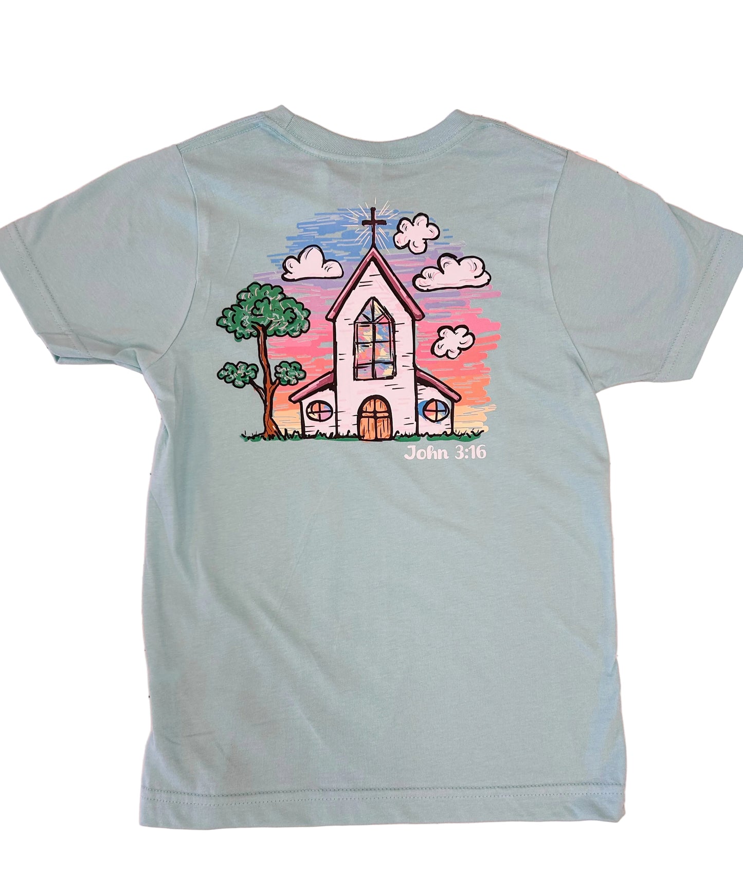 John 3:16 Church Tee - Doodlebug's Children's Boutique