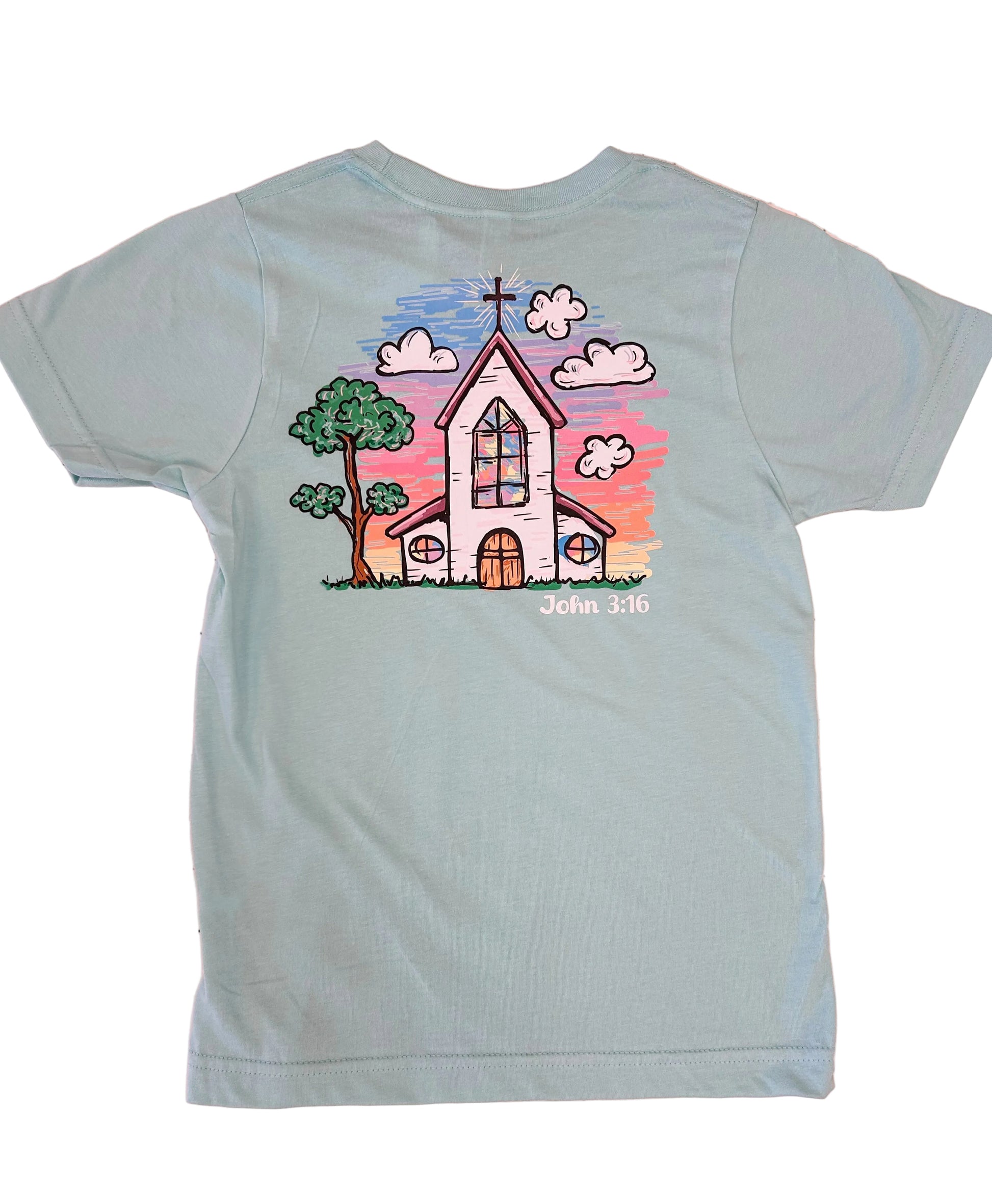 John 3:16 Church Tee - Doodlebug's Children's Boutique