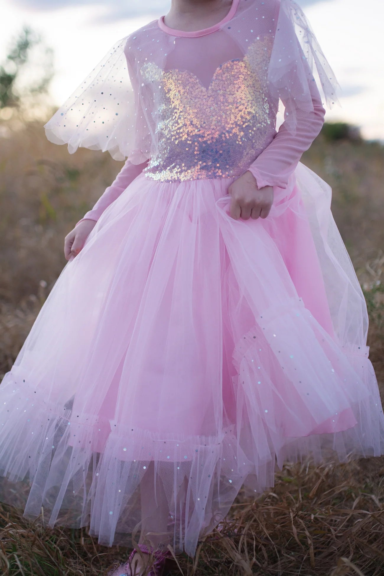 Elegant in Pink Dress