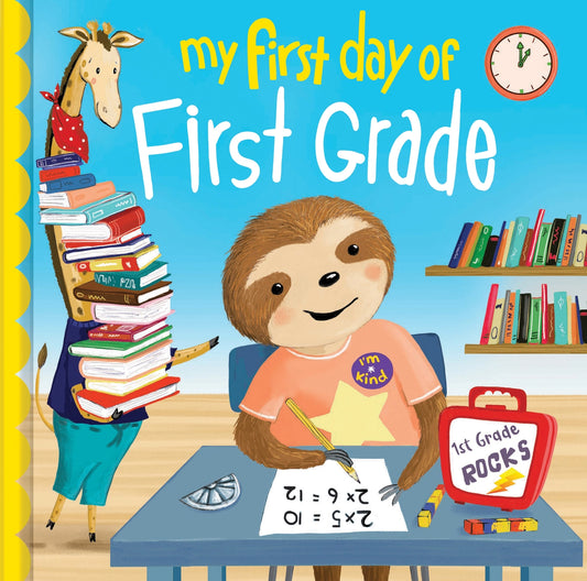 My First Day of First Grade Book  - Doodlebug's Children's Boutique