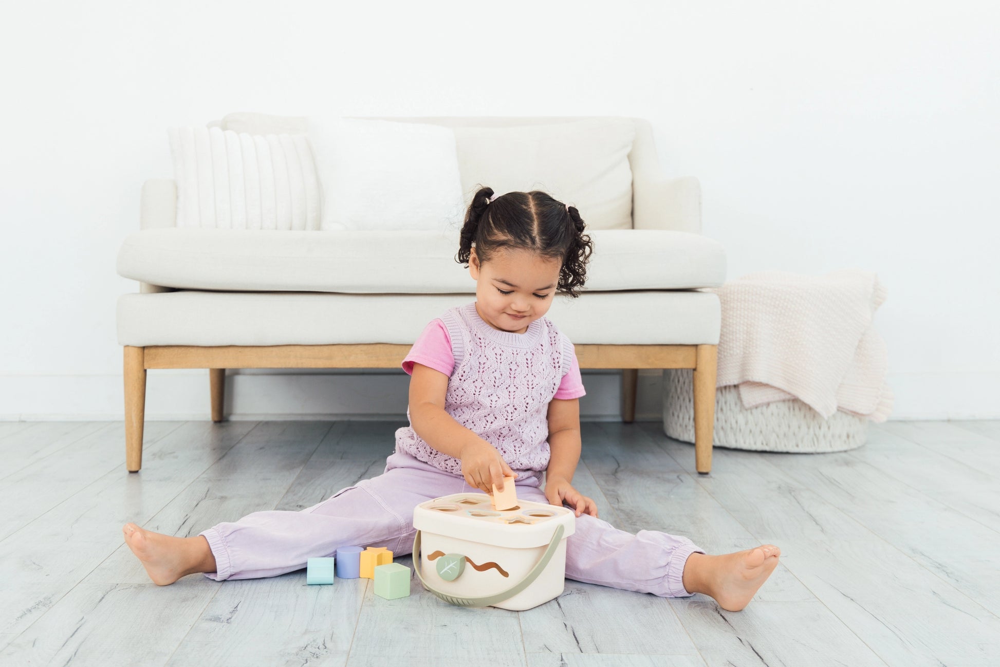 Wooden Shape Sorter Toy - Doodlebug's Children's Boutique