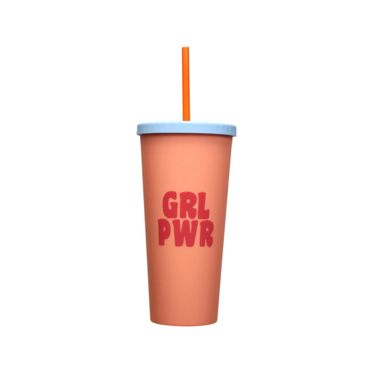 Girl Power Tumbler  - Doodlebug's Children's Boutique
