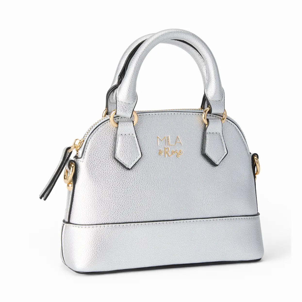 Silver Metallic Purse - Doodlebug's Children's Boutique