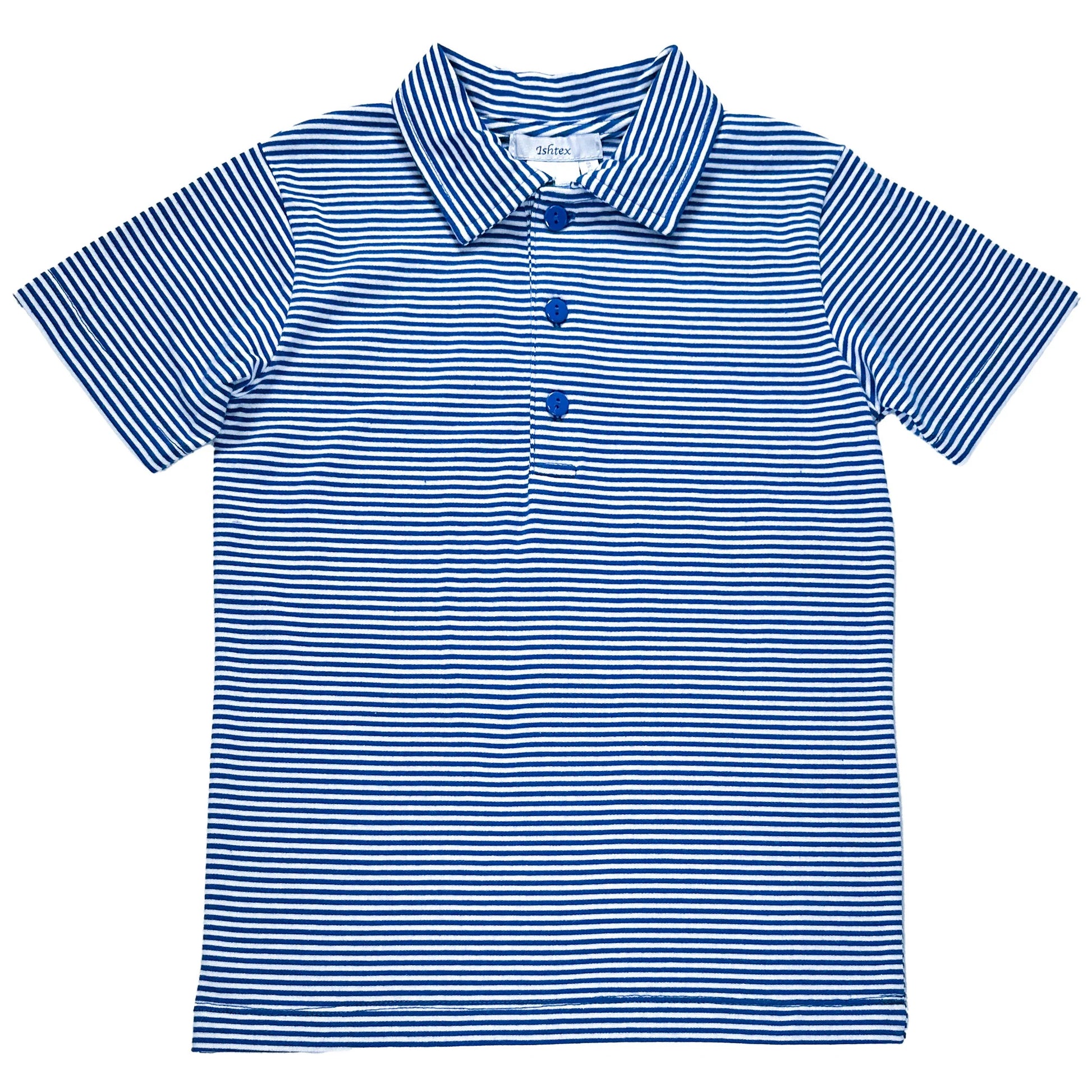 Navy Stripe Shorts Set - Doodlebug's Children's Boutique