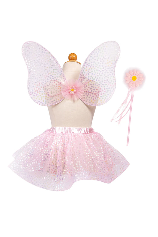 Crazy for Daisies Tutu, Wings, & Wand Set - Doodlebug's Children's Boutique