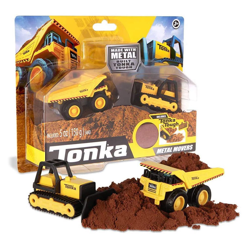 Metal Movers Bulldozer and Mighty Dump Truck  - Doodlebug's Children's Boutique