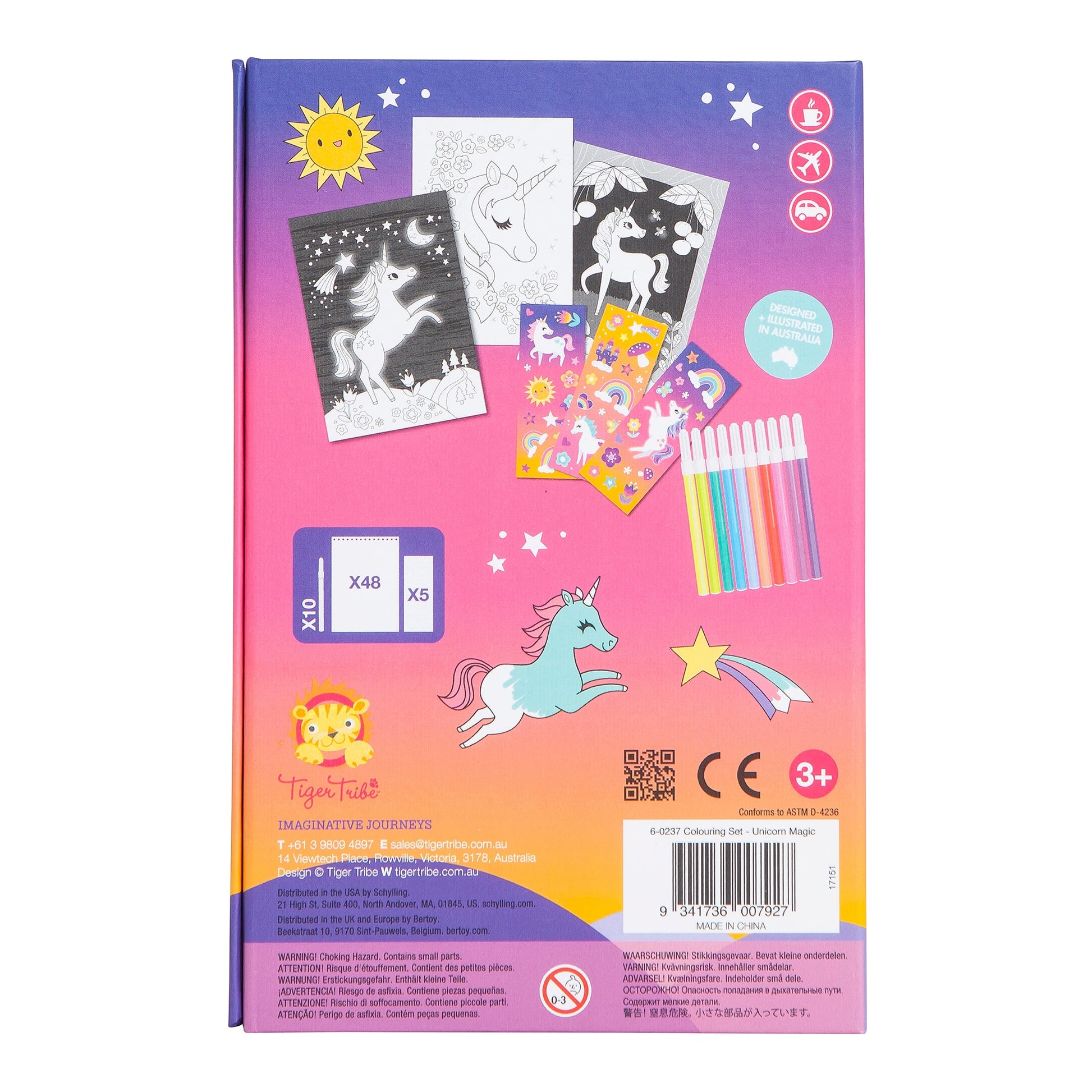 Unicorn Magic Coloring Set  - Doodlebug's Children's Boutique