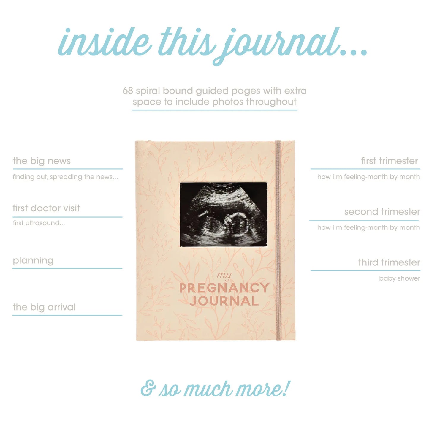 Leaves Pregnancy Journal  - Doodlebug's Children's Boutique