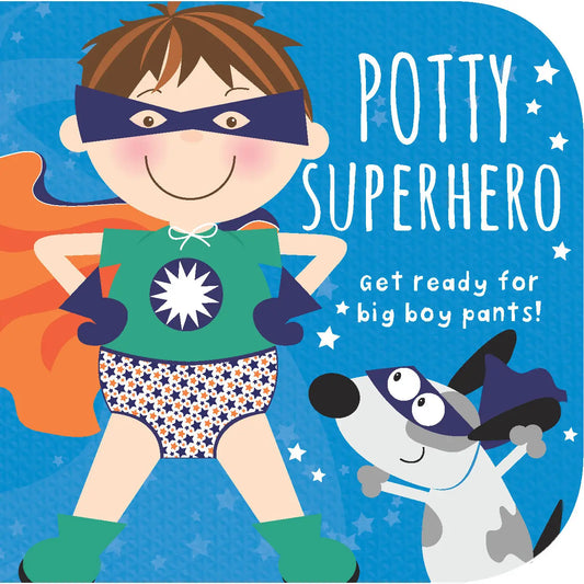 Potty Superhero Book for Boys  - Doodlebug's Children's Boutique