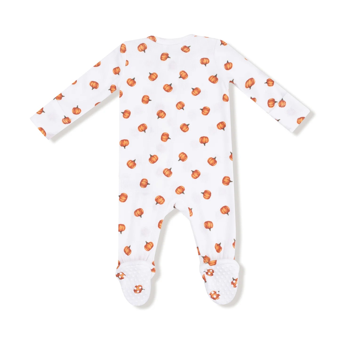 Little Pumpkins 2 Way Zipper Footie - Doodlebug's Children's Boutique