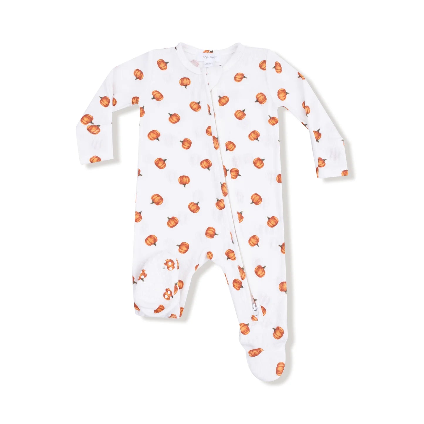 Little Pumpkins 2 Way Zipper Footie - Doodlebug's Children's Boutique