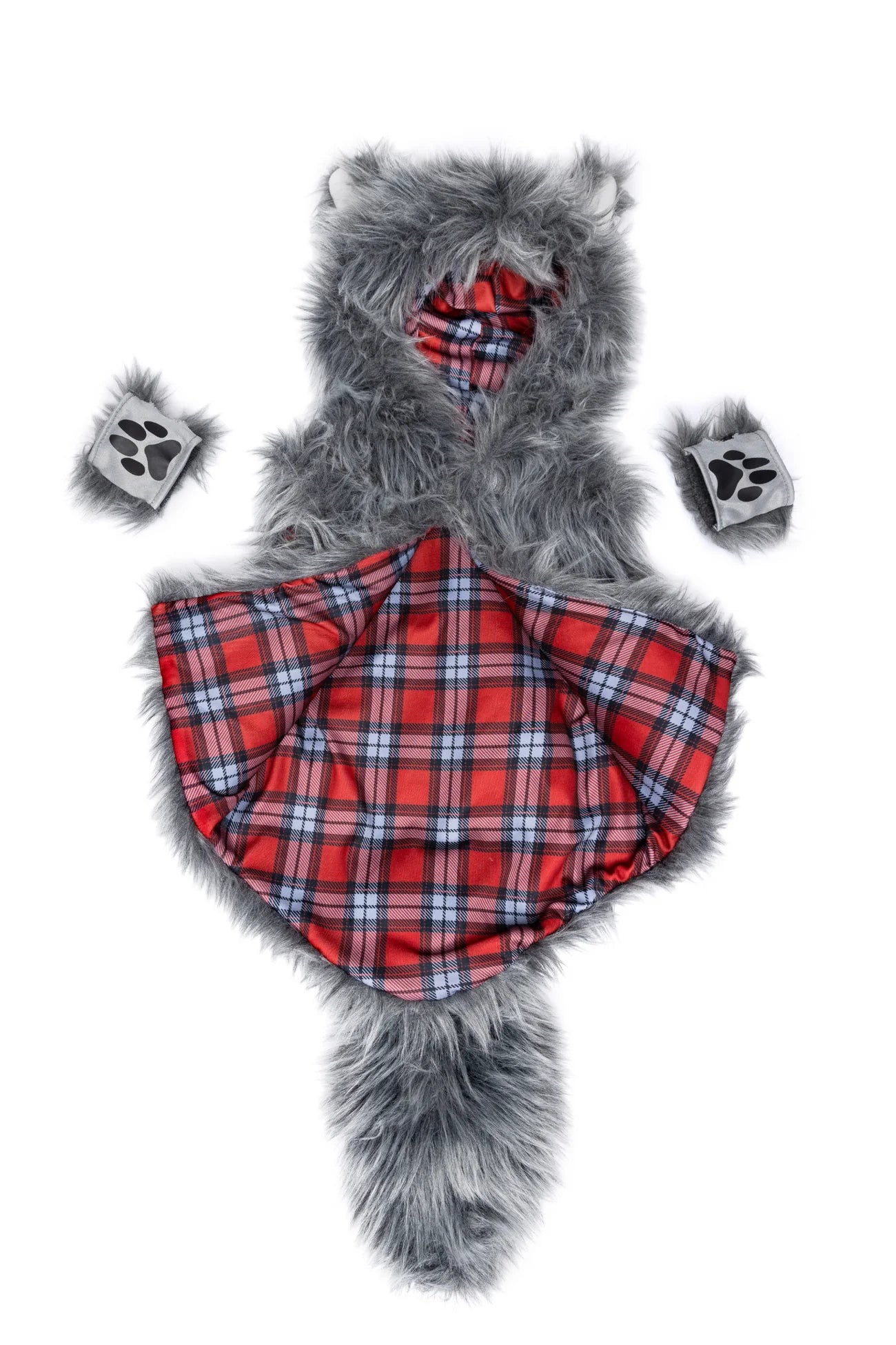 Big Bad Wolf Vest with Gloves  - Doodlebug's Children's Boutique