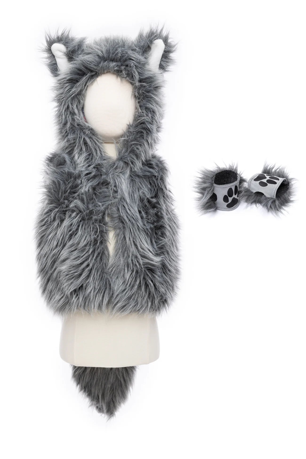 Big Bad Wolf Vest with Gloves  - Doodlebug's Children's Boutique