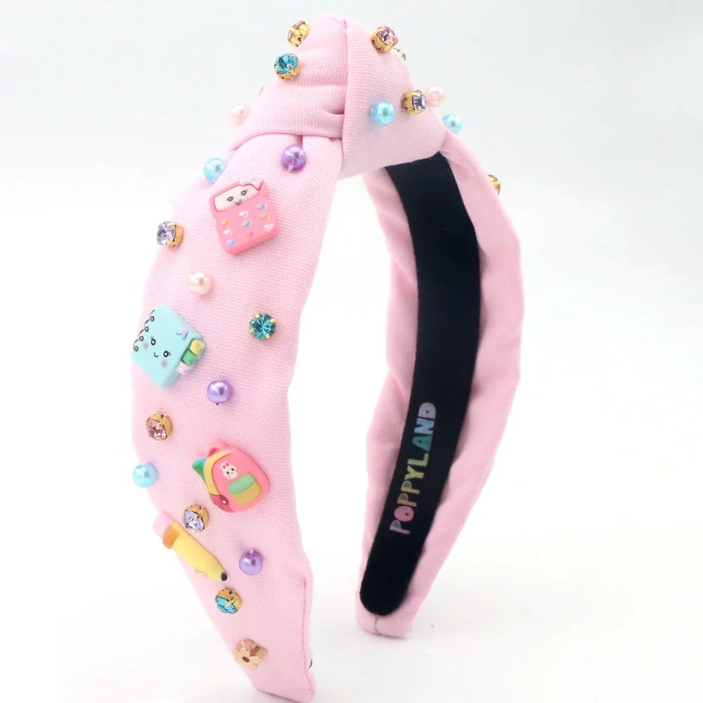 School is Cool Headband  - Doodlebug's Children's Boutique