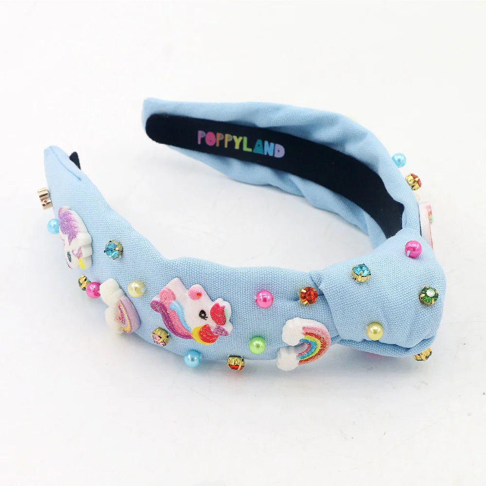 Over the Rainbow Headband  - Doodlebug's Children's Boutique