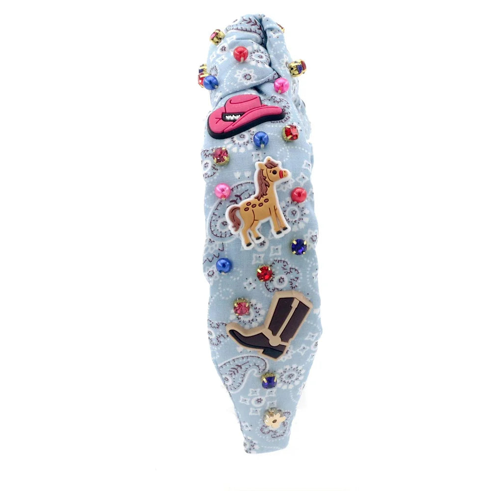 Cowgirl Headband  - Doodlebug's Children's Boutique