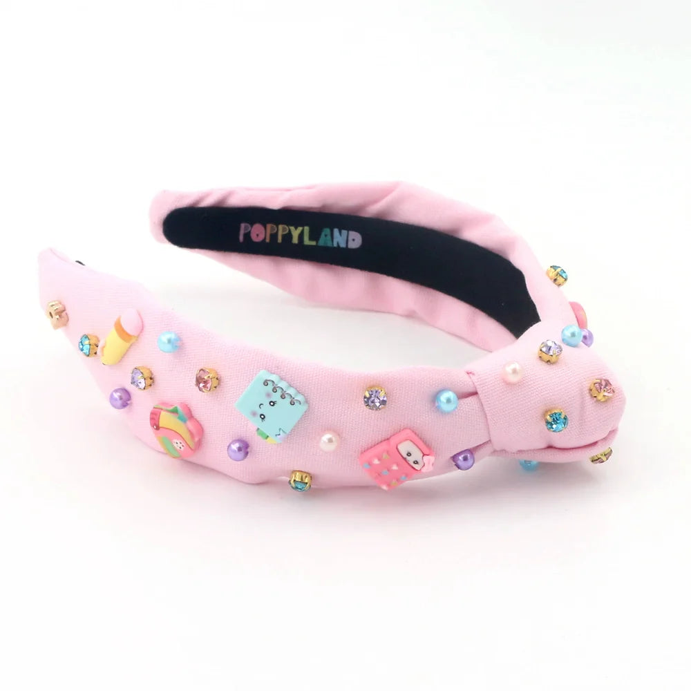 School is Cool Headband  - Doodlebug's Children's Boutique