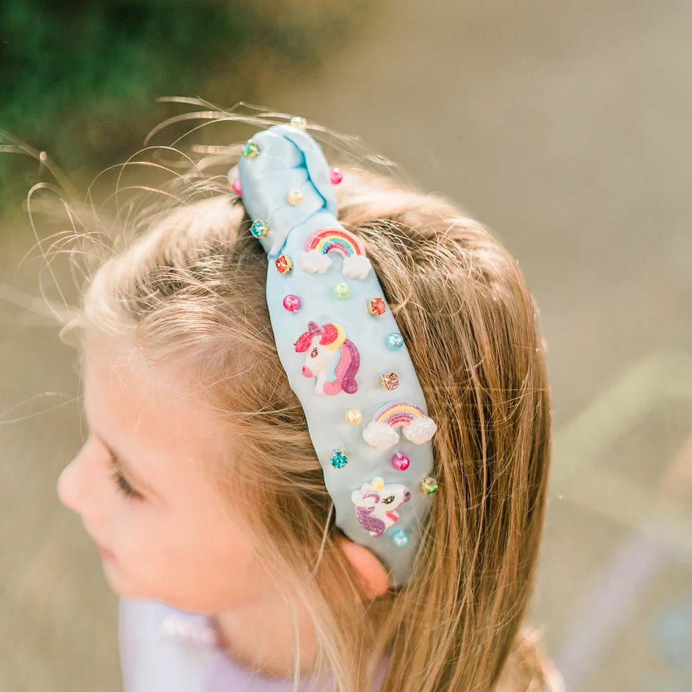 Over the Rainbow Headband  - Doodlebug's Children's Boutique