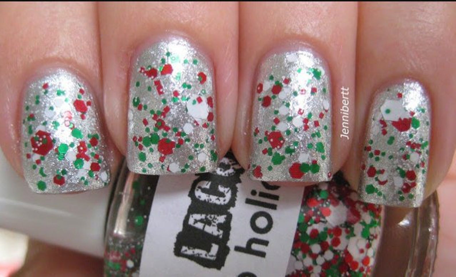 Polka Dot Nail Polish in Ho Ho Holidays - Doodlebug's Children's Boutique