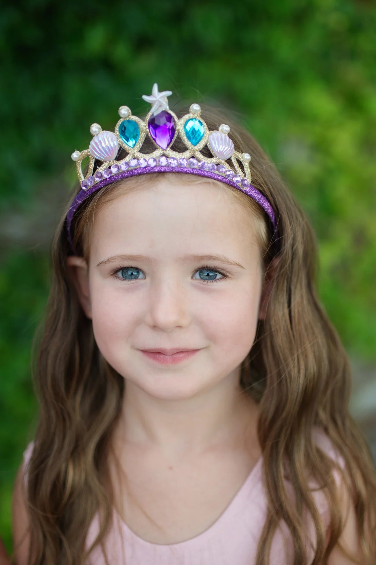 Pink Mermaid Glimmer Skirt & Headband - Doodlebug's Children's Boutique