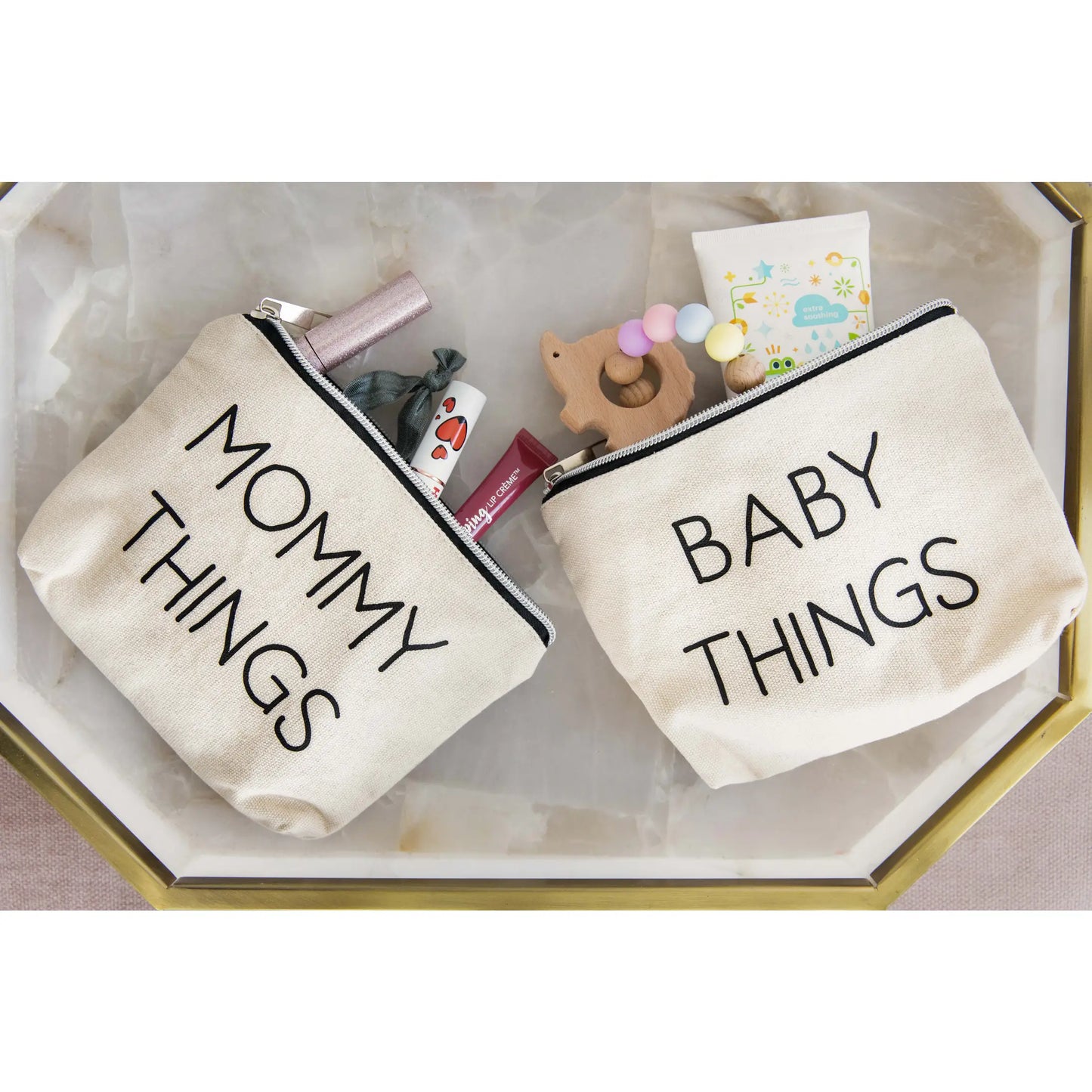 Mommy and Baby Travel Pouches  - Doodlebug's Children's Boutique