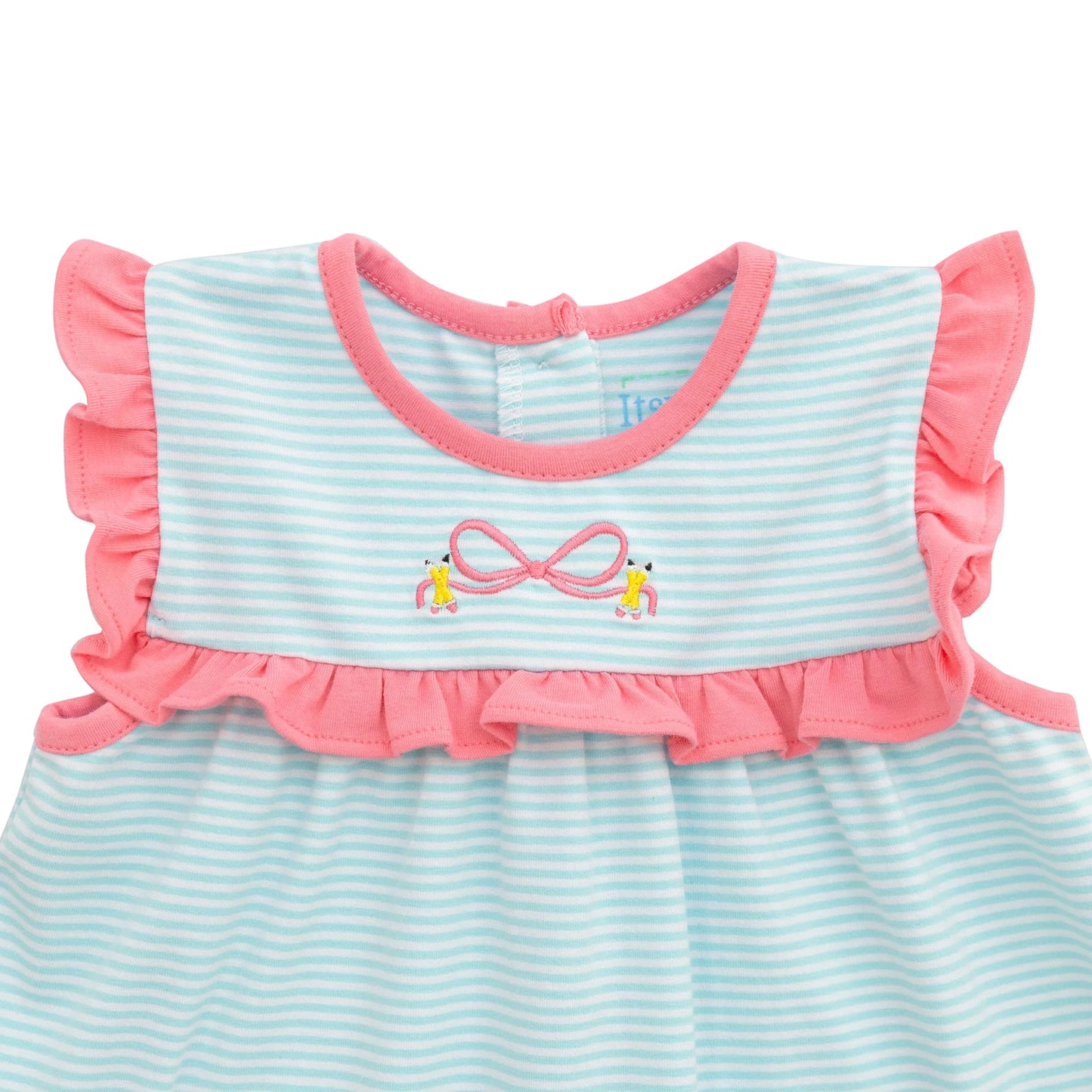 Pencil Bow Dress - Doodlebug's Children's Boutique