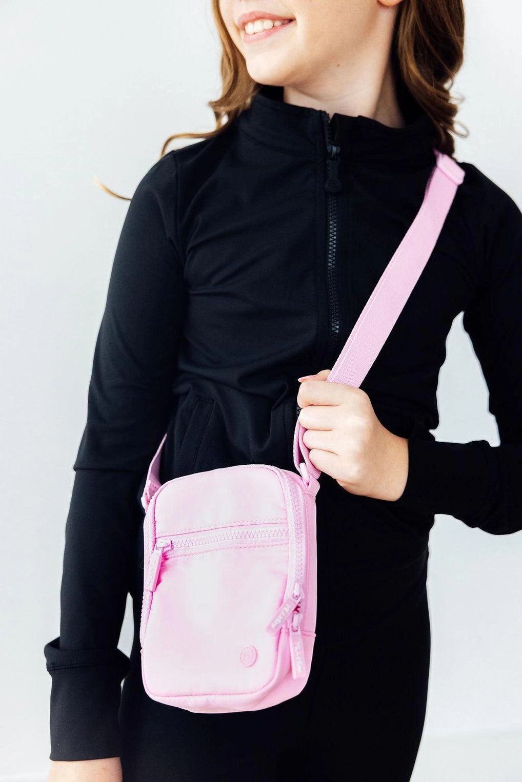 Bubblegum Pink Crossbody Bag - Doodlebug's Children's Boutique