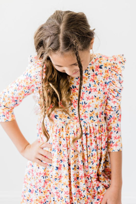 Just Grow With It Ruffle Twirl Dress  - Doodlebug's Children's Boutique