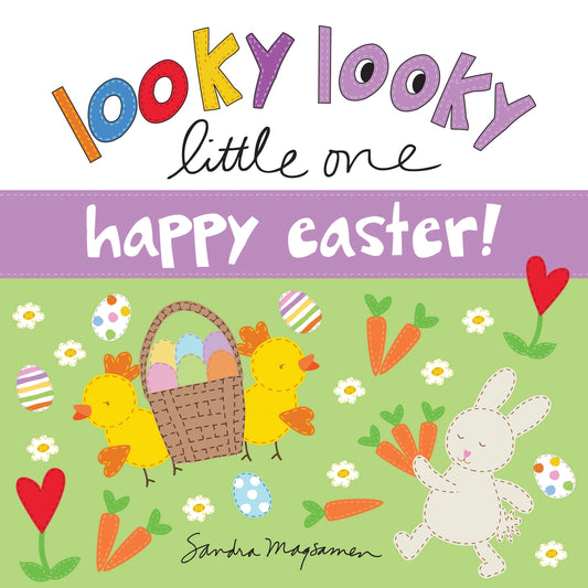 Looky Looky Little One Happy Easter Board Book  - Doodlebug's Children's Boutique